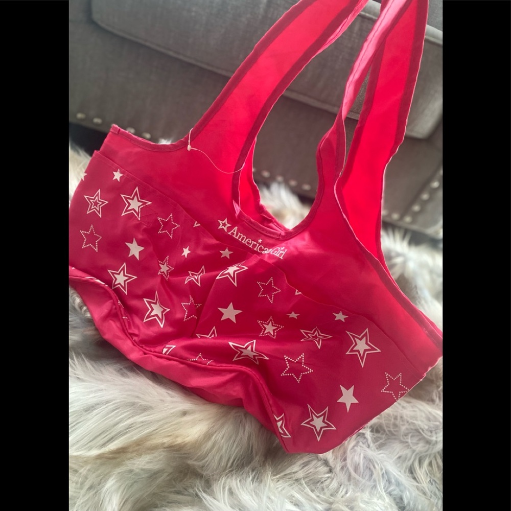 American Girl Doll Starry 2 Doll Tote Bag Shoulder Carrying Purse 4 Large Pocket